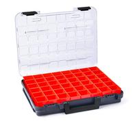 Bosch Sortimo T-BOXX 320 Mallette de rangement pour petites pièces Anthracite avec jeu de boîtes de rangement A3 Boîte de rangement idéale pour vis Boîte de rangement portable