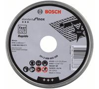 BOSCH Standard for Inox Ra Disque a tronçonner a moyeu plat WA 60 T BF,115x1 mm 2608603254