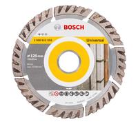 Bosch Standard for Universal Disques à tronçonner diamantés 125 x 22,23 mm 5 pces ( 5x 2608615059 ) pour béton, acier-béton, brique, calcaire et sable-pierre