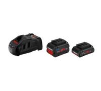 Bosch Starter-Set 1 x batterie 4.0Ah + 1 x batterie 5.5Ah + Chargeur rapide GAL 1880 CV - 1600A0214A