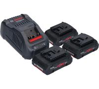 Bosch Starter Set 18V, 2x Batteries ProCORE 4,0Ah + Chargeur GAL 1880 CV ( 1600A016GF )
