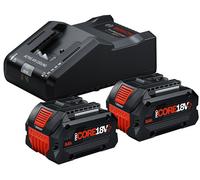 BOSCH Starter Set 2 x ProCORE18V+ 8.0Ah + GAL 18V-160 1600A02X03