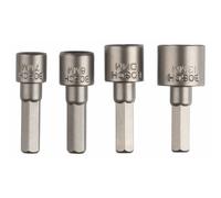 Bosch Steckschlüssel-Maschinenaufnahmen-Set Antrieb (Schraubendreher) 1/4 (6.3 mm) 2609255904