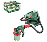 Bosch Système de pulvérisation de Peinture pour Maison et Jardin PFS 5000 E (2 réservoirs de Peinture de 1000 ML, buse pour Peinture Murale (Blanc) / Vernis (Gris) / Vernis (Noir), Filtre à Peinture,