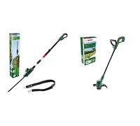 Bosch Taille-Haies télescopique sans Fil UniversalHedgePole 18 & Coupe-Bordures sans Fil - EasyGrassCut 18V-26 06008C1C04 Vert