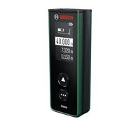Bosch Télémètre Laser Zamo (portée jusqu’à 40 m, rechargeable USB-C, mémorise 10 mesures, compatible avec adaptateurs, sans adaptateurs, incl. piles AAA rechargeables)