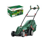 Bosch Tondeuse à Gazon Filaire UniversalRotak 37-555 (Moteur de 1 400 W, Largeur de Coupe : 37 cm, bac de ramassage 40 litres, poignées Ergoflex)