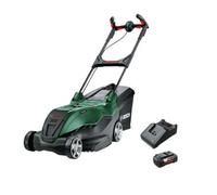 Bosch - Tondeuse à gazon sans fil 36V, largeur de coupe 44 cm, 1 batterie 4,0 Ah Li-Ion, chargeur 06008B9G01