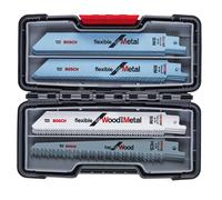 BOSCH "TOUGH BOX" Wood and Metal Lames de scie sauteuse,set de 20 pcs. 2607010902