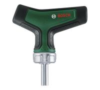 Bosch Tournevis à cliquet 1600A02Z9S - manche en T, porte-embout magnétique, 36 dents