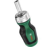 Bosch Tournevis à cliquet Stubby, court, couple élevé, 6 embouts (PH2, SL5, TX25, HEX3/4/5)