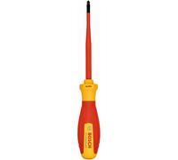 Bosch Professional Tournevis VDE SL/PZ1x100 - isolé TPE, certifié jusqu'à 1 000 V