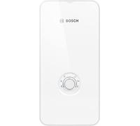 Bosch Tronic Comfort AquaStop Chauffe-eau électronique 21/24/27 kW commutable, résistant à la pression, sélection de la température en continu 400 V, aspect verre moderne, blanc
