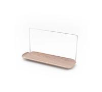 Bosign Égouttoir avec support pour chiffon LEAF Noyer-inox