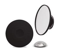 Bosign Miroir grossissant par 5 Noir avec Ventouse Support magnétique