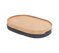 Bosign Plateau avec coussin Bosign curveline medium 26x39 cm Saule