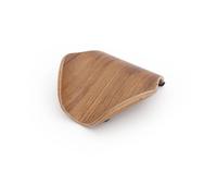 Bosign Porte-savon Leaf™ avec drainage 11.5x11.5 cm Noyer