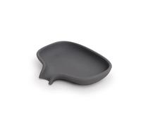 Bosign Support pour savon avec égouttoir silicone Gris graphite