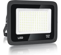 BOSITE Projecteur LED Extérieur 300W, 6500K Blanc Froid Projecteur LED, 30000LM Super Lumineux Éclairage Mural, Spot LED pour Terrasses, Parking, Hôtel, Garage,Jardin, Allée