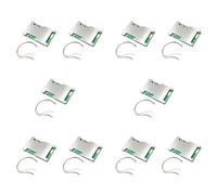Bosiyrggrl 10X Carte de Protection de Batterie au Lithium 4S 12V 100A LiFePO4 avec ÉQuilibre de Batterie de Puissance/AméLiorer la Carte de Protection PCB