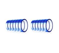 Bosiyrggrl 12 Rouleaux 20mm X33M Thermique Bleu Résistant à la Chaleur Haute Température de Transfert de Chaleur pour Presse à Sublimation Thermique