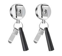 Bosiyrggrl 2 Paquet de Porte-Crayons Rétractable Robuste avec Cordon Rétractable Universel pour Charpentiers, Infirmières, Serveuses