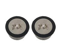 Bosiyrggrl 2 Pièces Bouchon en Caoutchouc Bouchon de Piscine Prise D'Hivernage pour 2 Pouces Trou de Tuyau Accessoires de Piscine Outils de Jardin