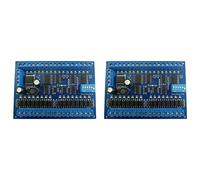 Bosiyrggrl 2X DC 12V 24V 16 Entrées 16 Sorties RS485 Commutateur de Télécommande PLC Carte D'Extension IO Module Modbus RTU, Carte Seule