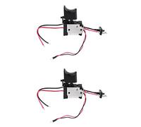 Bosiyrggrl 2X DC7.2-24V Perceuse électrique Interrupteur Sans Perceuse Bouton de Contrôle de Vitesse Déclencheur Lumière Outil électrique Pièces pour