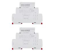 Bosiyrggrl 2X GRV8-04 M460 Relais de Surveillance de Tension Triphasé Relais de Contrôle de Tension de Protection Contre la Défaillance de Phase