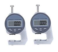 Bosiyrggrl 2X Jauge D'épaisseur Numérique Compteur D'épaisseur Du Tissu de Papier Micromètre En Métal Mince 0.01mm B