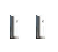 Bosiyrggrl 2X Machine à Parfum Domestique Silencieuse et Automatique, Petite Machine D'Aromathérapie Désodorisante, Machine à Parfum Blanche