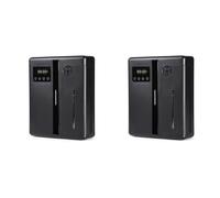 Bosiyrggrl 2X Machine à Parfums D'ArôMes 160Ml avec Diffuseur D'ArôMes D'Huiles Essentielles à Fonction Minuterie pour Ménage HôTel Bureau EU Plug,A