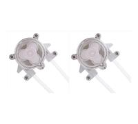 Bosiyrggrl 2X Micro-Pompe Péristaltique DC 6 V 9 V 12 V, Petite Mini-Pompe à Engrenages 500, Dosage D'Eau Liquide, Pressage Réversible