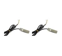 Bosiyrggrl 2X Transmetteur de TempéRature et D'Humidité DC5-28V RS485 Modbus XY-MD03 Collecteur de TempéRature et D'Humidité -TêTe MéTallique