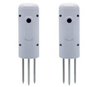 Bosiyrggrl 2X Tuya Zigbee Sans Sol Humidimètre Température Humidité Testeur Plante Moniteur IP67 étanche Détecteur pour Jardin