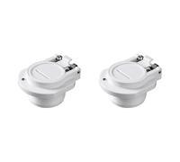 Bosiyrggrl 2X W400BWHP Verrou de Sécurité pour Aspirateur, Adaptateur D'Aspirateur de Piscine à Rotation Libre pour Tuyau de Nettoyage de Piscine, Raccord Mural