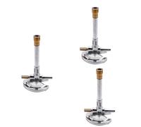 Bosiyrggrl 3Pcs Mini Tube Bunsen Burner Gas Light pour équipement de Chauffage de Laboratoire de Propane Liquide