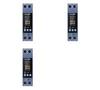 Bosiyrggrl 3X Compteur D'Énergie WIFI TUYA sur Rail DIN Voltmètre Numérique Ampèremètre Wattmètre AC 100-290V KWh Compteur D'Énergie Télécommande
