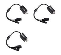 Bosiyrggrl 3X Convertisseur de Signal 4 en 1 720P/1080P AHD/TVI/CVI/CVBS, Entrée BNC, Sortie RJ45, Adaptateur 265 RTSP pour Caméra de Sécurité CCTV.