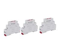 Bosiyrggrl 3X GRV8-04 M460 Relais de Surveillance de Tension Triphasé Relais de Contrôle de Tension de Protection Contre la DéFaillance de Phase