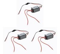 Bosiyrggrl 3X LED Transformateur Electronique Transfo 1-3W AC 85-265V Vers 12V DC