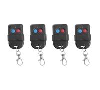 Bosiyrggrl 4X 8 Commutateurs Dip 330Mhz Copie Intelligente Télécommande Code Fixe 2 Canaux Duplicateur pour Ouvre-Porte de Garage ou Système D'Alarme