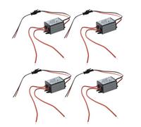 Bosiyrggrl 4X LED Transformateur Electronique Transfo 1-3W AC 85-265V Vers 12V DC