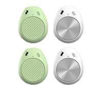 Bosiyrggrl 4X Mini Capteur D'Humidité et de Température Bluetooth Intérieur Intelligent Thermo Hygromètre Sans pour Armoire à Cigares Reptile (C)