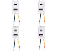Bosiyrggrl 4X Nouveau Module D'Alimentation Double Port USB Type-C, Prise 220 V, 5 V 2,1 A, Module de Charge de Téléphone, Transformateur, Adaptateur Secteur de Charge