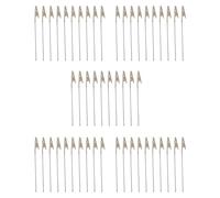 Bosiyrggrl 50 X Pinces en Métal Crocodile avec Pinces Alligator de Tige de pour Support de Fiche Cartonnée de Mémo