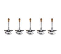 Bosiyrggrl 5Pcs Mini Tube Bunsen Burner Gas Light pour ÉQuipement de Chauffage de Laboratoire de Propane Liquide