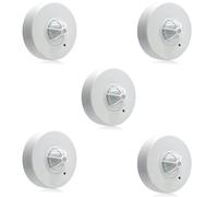 Bosiyrggrl 5X 3-12M 360 DegréS Capteur D'Occupation de Plafond Capteur de Mouvement Interrupteur de LumièRe Interrupteur de Capteur de Mouvement PIR Haute Sensibilité