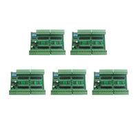 Bosiyrggrl 5X 32Ch PNP ContrôLeur Modbus Rtu D'EntréE NuméRique IsoléE RS485 DC 12V 24V Carte D'Acquisition de Quantité de Commutateur PLC (avec ÉTui)